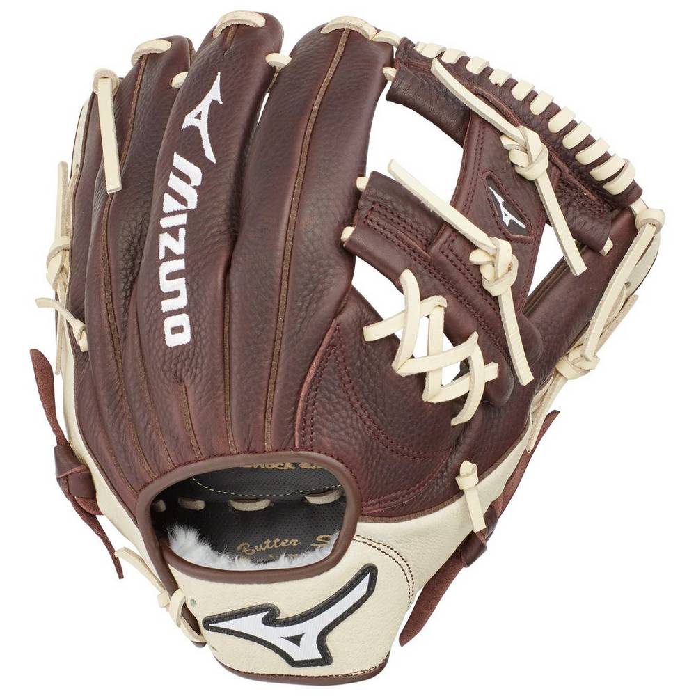 Guantes De Beisbol Mizuno Franchise Series Infield 11.75" Hombre Cafe/Plateadas Comprar REIN-62458